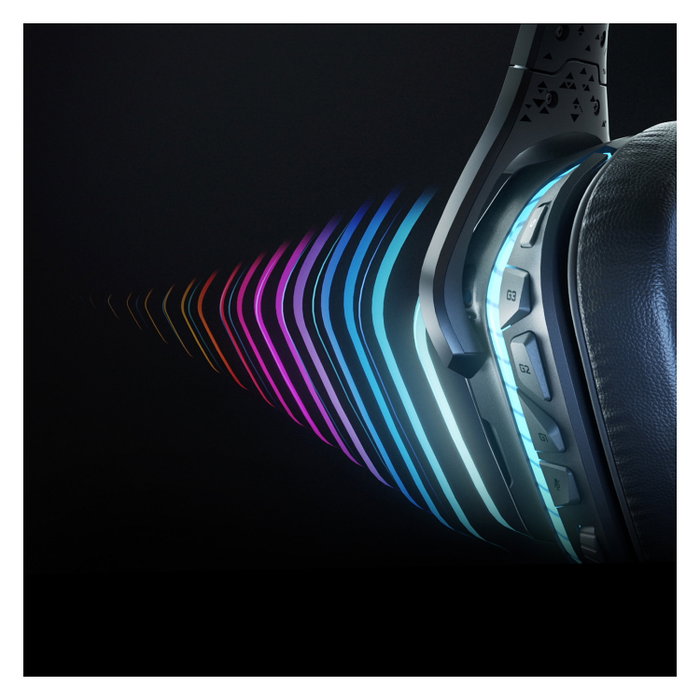 Logitech G935 Gaming Headset Inalámbrico 7.1 Surround Sound LIGHTSYNC RGB Black/Blue