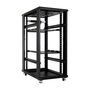 MicroConnect Armario Rack 19" 27HU Ancho 600x1000 Negro RAL 9004