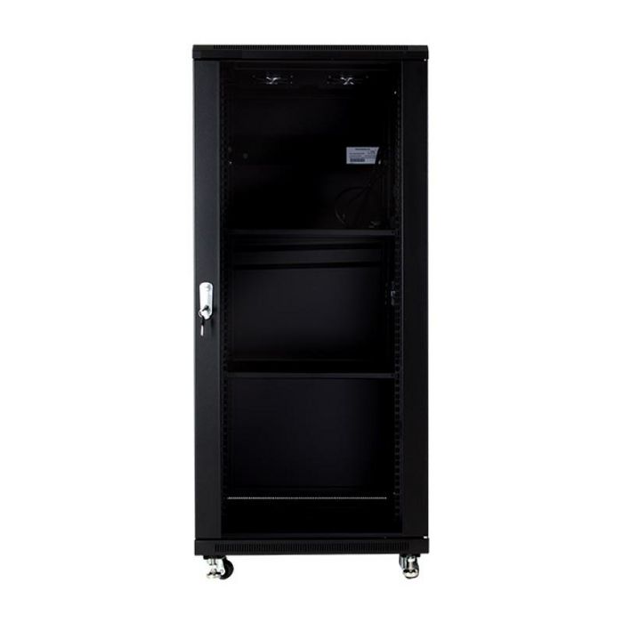 MicroConnect Armario Rack 19" 27HU Ancho 600x1000 Negro RAL 9004