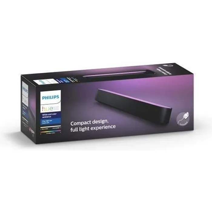 Philips Hue Play Lightbar Black White & Color Ambiance
