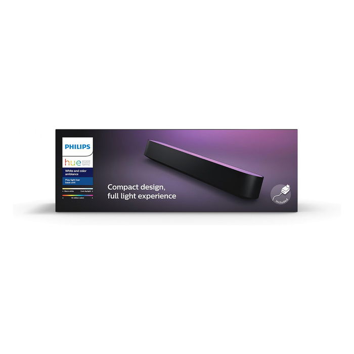 Philips Barra de Luces Play Hue White & Color Ambiance Negro 915005733701 Philips Barra de Luces Play Hue White & Color Ambiance Negro 915005733701