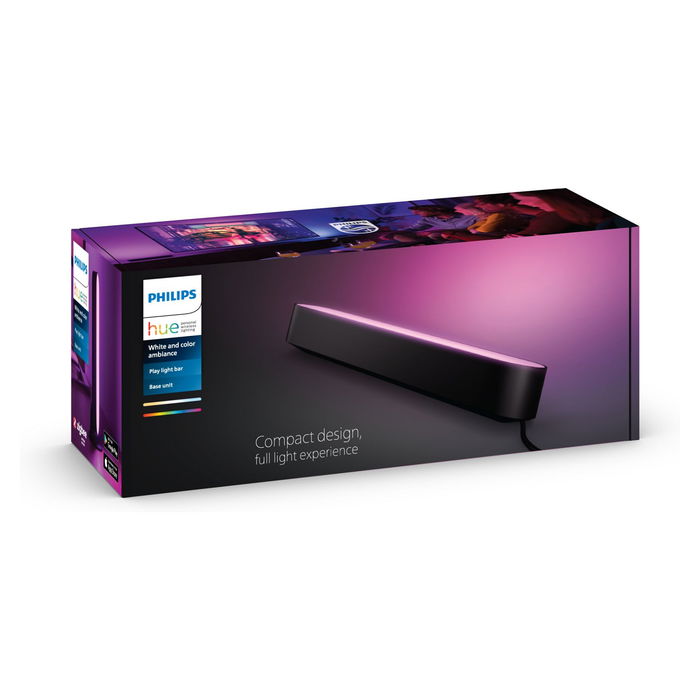 Philips Barra de Luces Play Hue White & Color Ambiance Negro 915005733701 Philips Barra de Luces Play Hue White & Color Ambiance Negro 915005733701
