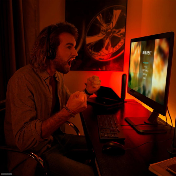Philips Hue Play White and Color Ambiance Pack x2 - Negro