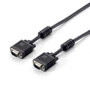 Equip Cable VGA (D-Sub) Macho-Macho 5m Negro