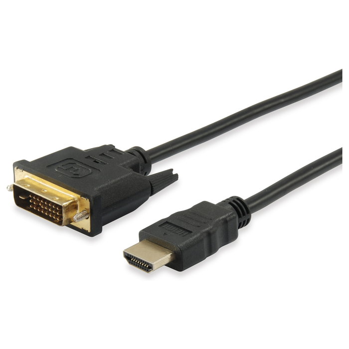 Equip Cable HDMI Macho a DVI-D Macho 2m Negro