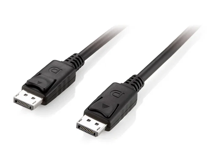 Equip 119331 Cable DisplayPort 1 m Macho a Macho - Negro - Soporta 4K Ultra HD @ 60Hz, 2K @ 165Hz, 1080P @ 240Hz, Versión 1.2, Ancho de Banda 21.6 Gbps, Audio y Vídeo Equip 119331 Cable DisplayPort 1 m Macho a Macho - Negro - Soporta 4K Ultra HD @ 60Hz, 2K @ 165Hz, 1080P @ 240Hz, Versión 1.2, Ancho de Banda 21.6 Gbps, Audio y Vídeo