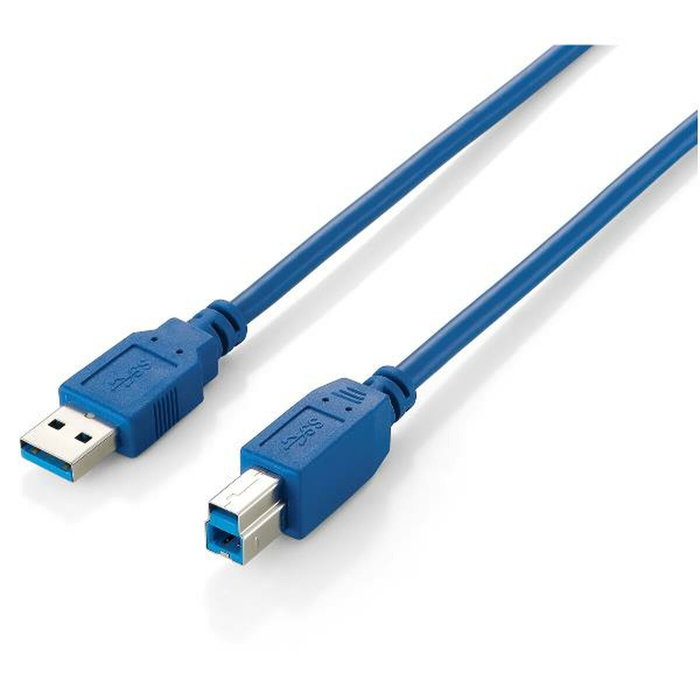 Equip Cable USB 3.0 Tipo A a Tipo B 3m Azul Equip Cable USB 3.0 Tipo A a Tipo B 3m Azul