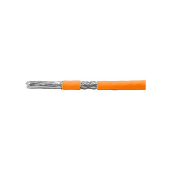 EQUIP Cable de Red Cat7 S/FTP 4P23 LSZH 100m Naranja - Cable para Instalación, 1000 MHz, RoHS, CPR, CE