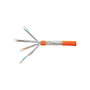 EQUIP Cable de Red Cat7 S/FTP 4P23 LSZH 100m Naranja - Cable para Instalación, 1000 MHz, RoHS, CPR, CE