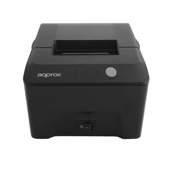 Approx APPPOS58MU Impresora de tickets térmica para POS, 58mm de ancho, USB, 100mm/s, 203 x 203 DPI, negro - Compatible con Windows y Linux
