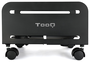 TOOQ Soporte metálico para CPU de suelo con ruedas UMCS0004-B