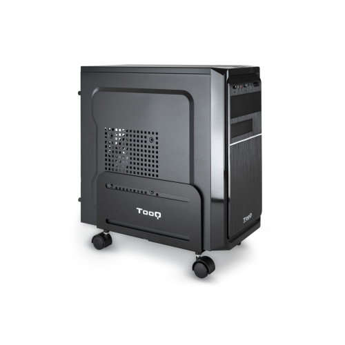 TOOQ Soporte metálico para CPU de suelo con ruedas UMCS0004-B TOOQ Soporte metálico para CPU de suelo con ruedas UMCS0004-B