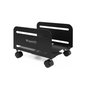 TOOQ Soporte metálico para CPU de suelo con ruedas UMCS0004-B
