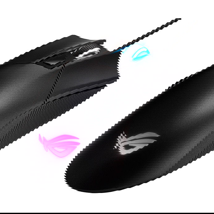ASUS ROG Gladius II Core Ratón Gaming Negro - 90MP01D0-B0UA00