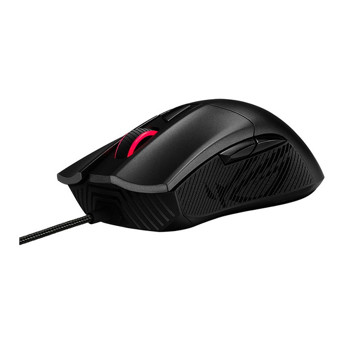 ASUS ROG Gladius II Core Ratón Gaming Negro - 90MP01D0-B0UA00