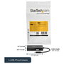 StarTech.com Adaptador USB-C a DVI/HDMI/VGA - Multipuerto 3 en 1, Resolución 4K 3840x2160 a 30Hz, Negro, CDPVGDVHDBP