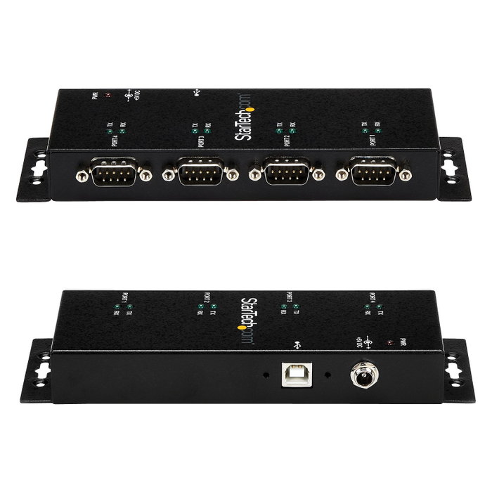 StarTech.com Concentrador Adaptador USB a Serie RS232 DB9 4 Puertos (ICUSB2324I) StarTech.com Concentrador Adaptador USB a Serie RS232 DB9 4 Puertos (ICUSB2324I)