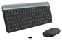 Logitech MK470 Slim Combo Teclado y Ratón Inalámbrico Grafito QWERTY Español