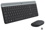 Logitech MK470 Slim Combo Teclado y Ratón Inalámbrico Grafito QWERTY Español