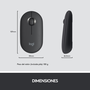 Logitech MK470 Slim Combo Teclado y Ratón Inalámbrico Grafito QWERTY Español