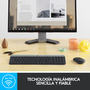 Logitech MK470 Slim Combo Teclado y Ratón Inalámbrico Grafito QWERTY Español