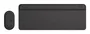Logitech Slim MK470 Combo Inalámbrico Grafito con Teclado Español