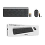 Logitech Slim MK470 Combo Inalámbrico Grafito con Teclado Español