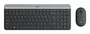 Logitech Slim MK470 Combo Inalámbrico Grafito con Teclado Español