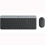 Logitech MK470 Slim Combo Teclado y Ratón Inalámbrico Grafito QWERTY Español