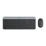 Logitech MK470 Slim Combo Teclado y Ratón Inalámbrico Grafito QWERTY Español