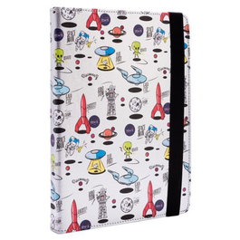 Funda Tablet Silver Ht Estampada Universal 9 -10,4 Space Silver Metal