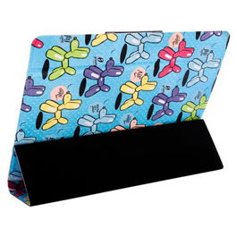 Funda Tablet Silver Ht Camara Pro Universal 9 -10,4 Balloons Metal Blue