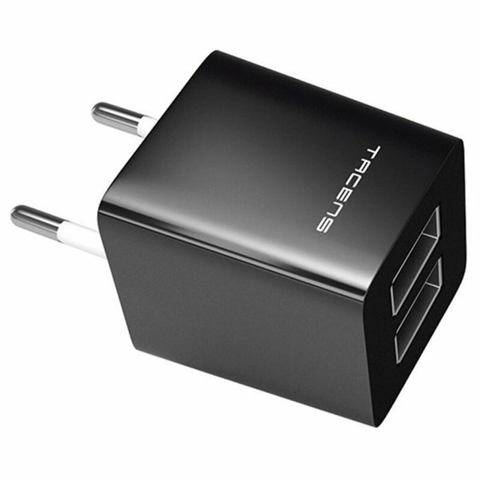 Tacens Anima AUSB1 Cargador de Pared con 2 Puertos USB 2,1 A Tacens Anima AUSB1 Cargador de Pared con 2 Puertos USB 2,1 A