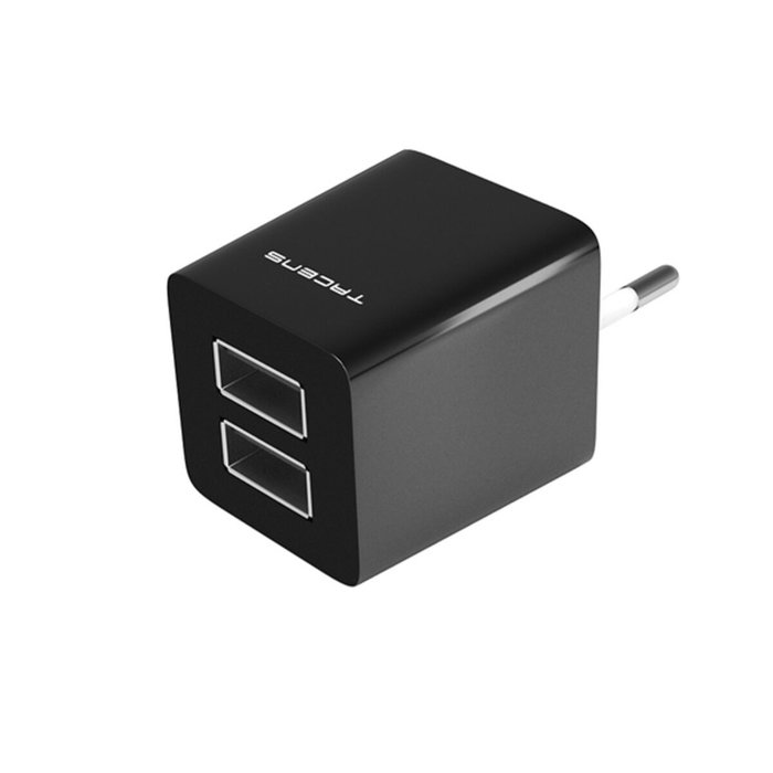 Tacens Anima AUSB1 Cargador de Pared con 2 Puertos USB 2,1 A Tacens Anima AUSB1 Cargador de Pared con 2 Puertos USB 2,1 A