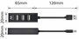 Ewent Hub EW1123 con 4 puertos USB 2.0 Negro