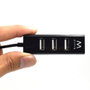 Ewent Hub EW1123 con 4 puertos USB 2.0 Negro