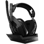 ASTRO A50 Auriculares Gaming Inalámbricos Estéreo Circumaural con Micrófono Unidireccional y Cancelación de Ruido - Negro