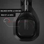 ASTRO A50 Auriculares Gaming Inalámbricos Estéreo Circumaural con Micrófono Unidireccional y Cancelación de Ruido - Negro