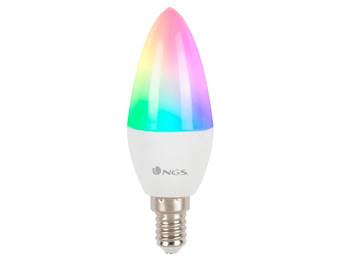 NGS Gleam 514C Bombilla Inteligente Multicolor E14 5W 500 lm