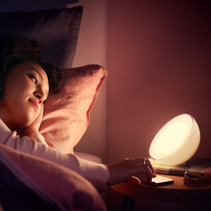 Philips Hue Go V2 Lámpara de Mesa Inteligente Portátil Blanco y Color