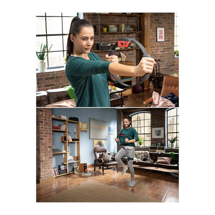 Nintendo Ring Fit Adventure - Juego de Fitness para Nintendo Switch, Idioma Plurilingue, ESRB E10+, Incluye Controlador de Movimiento Nintendo Ring Fit Adventure - Juego de Fitness para Nintendo Switch, Idioma Plurilingue, ESRB E10+, Incluye Controlador de Movimiento