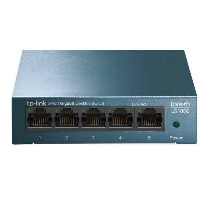 TP-Link LS105G Switch Gigabit Ethernet 5 Puertos Azul TP-Link LS105G Switch Gigabit Ethernet 5 Puertos Azul