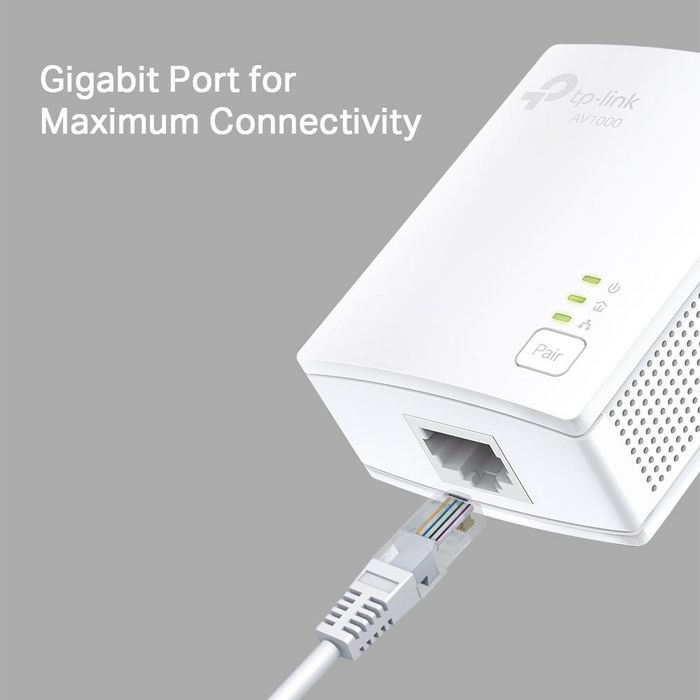 TP-Link TL-PA7017 KIT Adaptador Powerline AV1000 Gigabit (Pack de 2) TP-Link TL-PA7017 KIT Adaptador Powerline AV1000 Gigabit (Pack de 2)