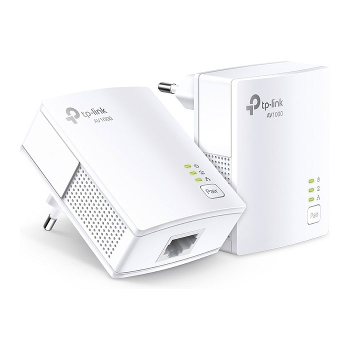 TP-Link TL-PA7017 KIT Adaptador Powerline AV1000 Gigabit (Pack de 2) TP-Link TL-PA7017 KIT Adaptador Powerline AV1000 Gigabit (Pack de 2)