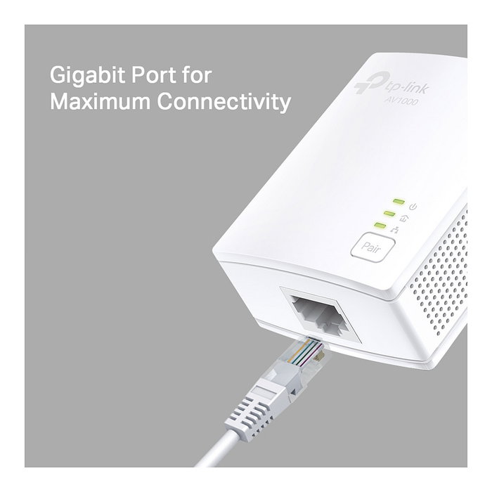 TP-Link TL-PA7017 KIT Adaptador Powerline AV1000 Gigabit (Pack de 2) TP-Link TL-PA7017 KIT Adaptador Powerline AV1000 Gigabit (Pack de 2)