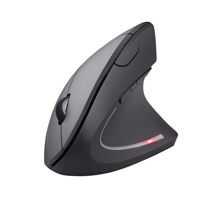 Trust Verto Ratón Ergonómico Vertical Inalámbrico Negro