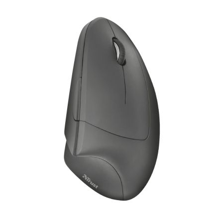 RATÓN ERGONÓMICO TRUST VERTO WIRELESS - DISEÑO VERTICAL - ILUMINACIÓN LED - 2 BOTONES - 800-1200-1600PPP - ALCANCE WiFi 10M - USB - 2*BAT AAA