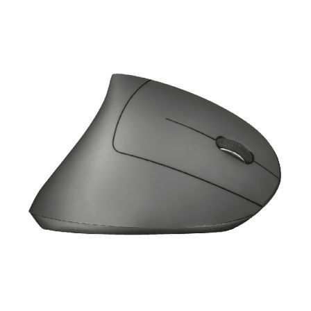 RATÓN ERGONÓMICO TRUST VERTO WIRELESS - DISEÑO VERTICAL - ILUMINACIÓN LED - 2 BOTONES - 800-1200-1600PPP - ALCANCE WiFi 10M - USB - 2*BAT AAA