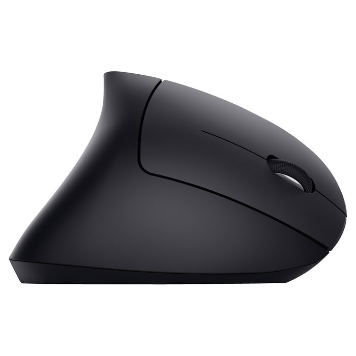 Trust Verto Ratón Ergonómico Vertical Inalámbrico Negro