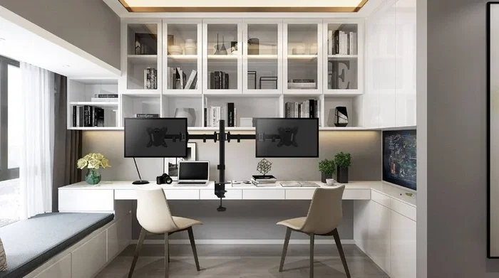 Equip Soporte para dos monitores de 13-27 pulgadas